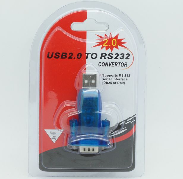 Перехідник USB-COM (9pin) 48570 фото