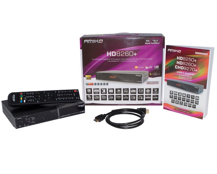 Amiko HD8260+ Combo HD DVB-S2/T2/C 27492 фото