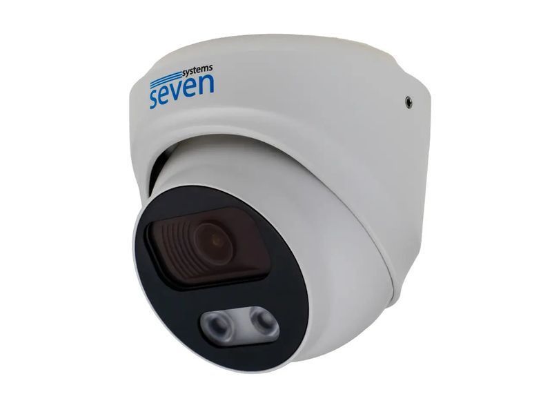 IP-відеокамера SEVEN IP-7218PA white 2.8 мм 00-00077014 фото