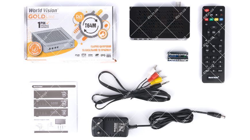 World Vision T64M DVB-T2 41511 фото