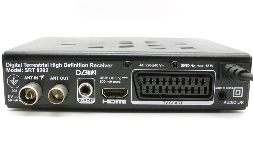 Strong SRT 8202 Dolby Digital DVB-T2 27020 фото