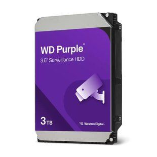 Western Digital Purple WD34PURZ 3TB жорсткий диск внутрішній 00-00079422 фото