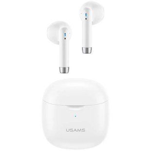 Наушники беcпроводные USAMS IA04 TWS Earbuds IA Series White 49755 фото
