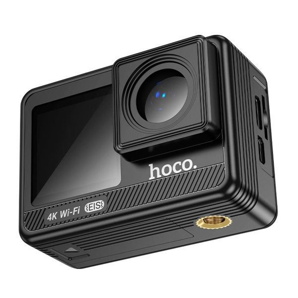 Екшен камера HOCO DV102 4K anti-shake sports camera Black 00-00077069 фото