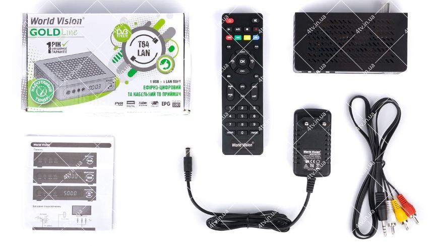 World Vision T64LAN DVB-T2 41513 фото