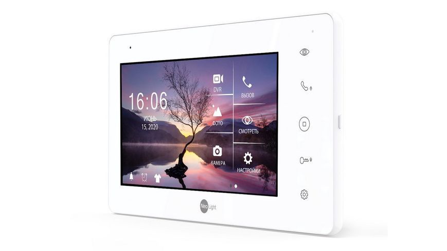 Відеодомофон NeoLight Zeta+ HD WF White 43699 фото