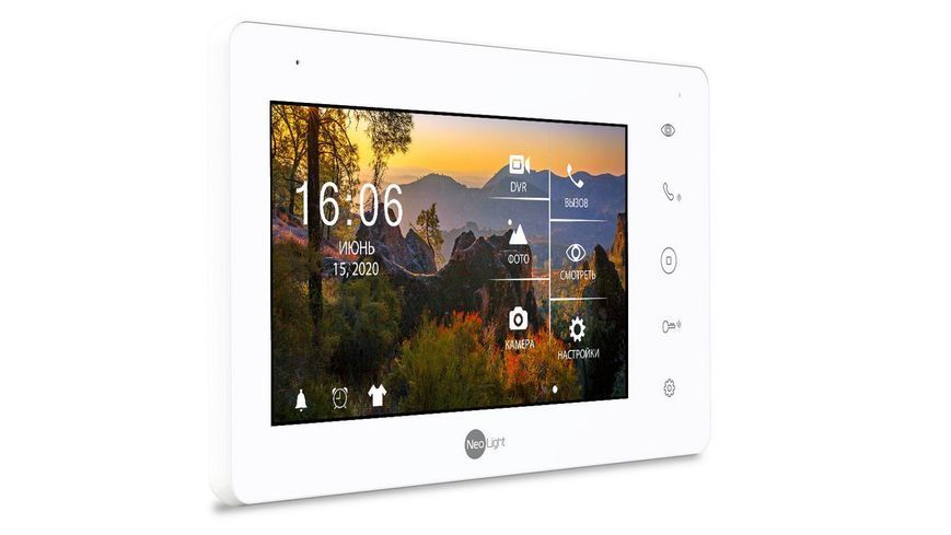 Відеодомофон NeoLight Zeta+ HD WF White 43699 фото