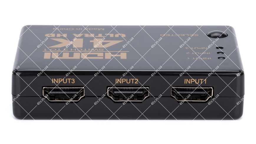 Перемикач SWITCH HDMI SY-301 3 port MINI з ІЧ-пультом 42592 фото