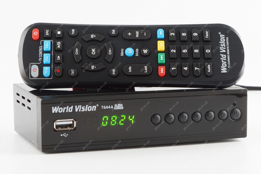 World Vision T644A FM DVB-T2 50498 фото